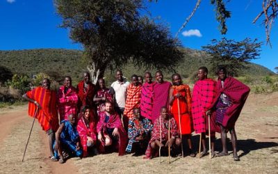 Visitar un poblado masái en Kenia
