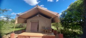 Tent camp en Masai mara