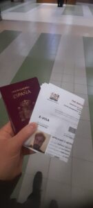 Pasaporte y visado para entrar en Kenia