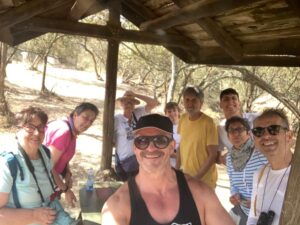 Disfrutando de un safari