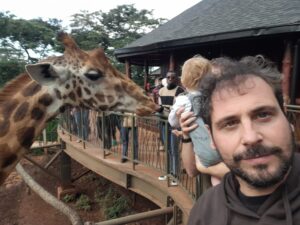 Jirafas en Nairobi