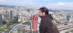 Vistas desde el mirador del edificio  Kenyatta